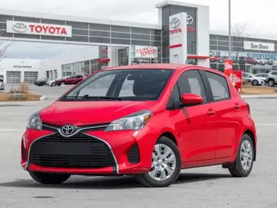 2015 Toyota Yaris LE AMAZING LOW KM / 2 SETS OF TIRES