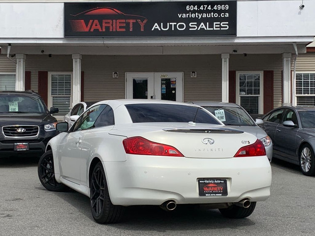 2012 Infiniti G37 S Convertible Leather Navigation Camera FREE W in Cars & Trucks in Burnaby/New Westminster - Image 4