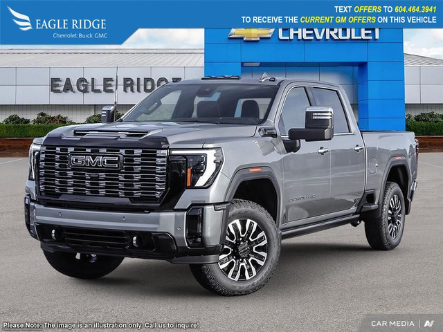 2025 GMC Sierra 3500HD Denali Ultimate Navigation, heated sea... in Cars & Trucks in Burnaby/New Westminster