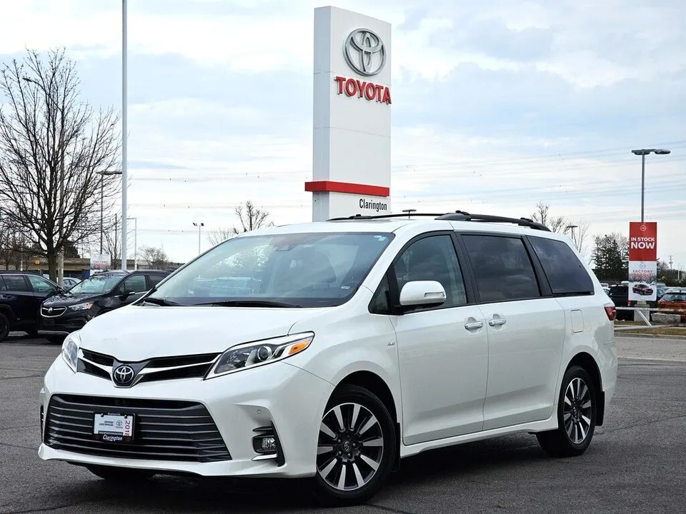 2018 Toyota Sienna Limited|AWD|7 Seater|DVD|Leather|Dual Roof|L