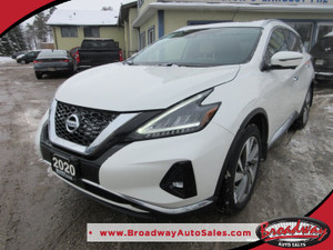 2020 Nissan Murano ALL-WHEEL DRIVE SL-VERSION 5 PASSENGER 3.5L - V6.. NAVIGATION.. PANORAMIC SUNROOF.. LEATHER.. HEATED SEATS &amp; WHEEL.. BACK-UP