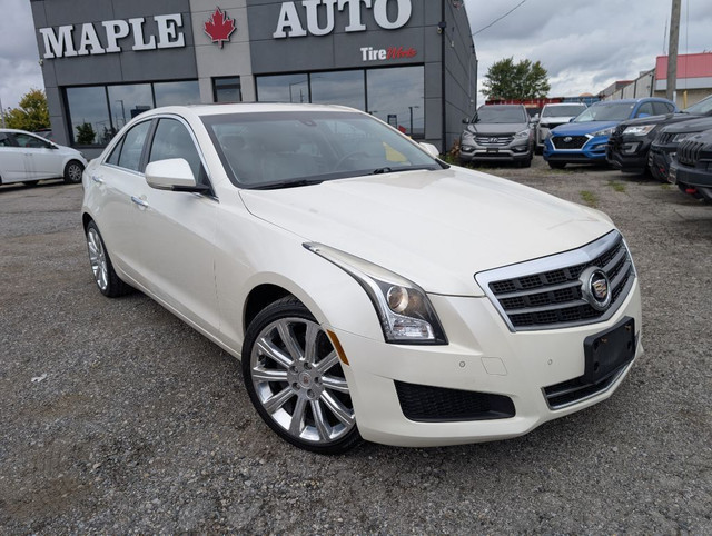 2014 Cadillac ATS LUXURY AWD | NAV | LEATHER | SUNROOF | CAMERA in Cars & Trucks in London - Image 4