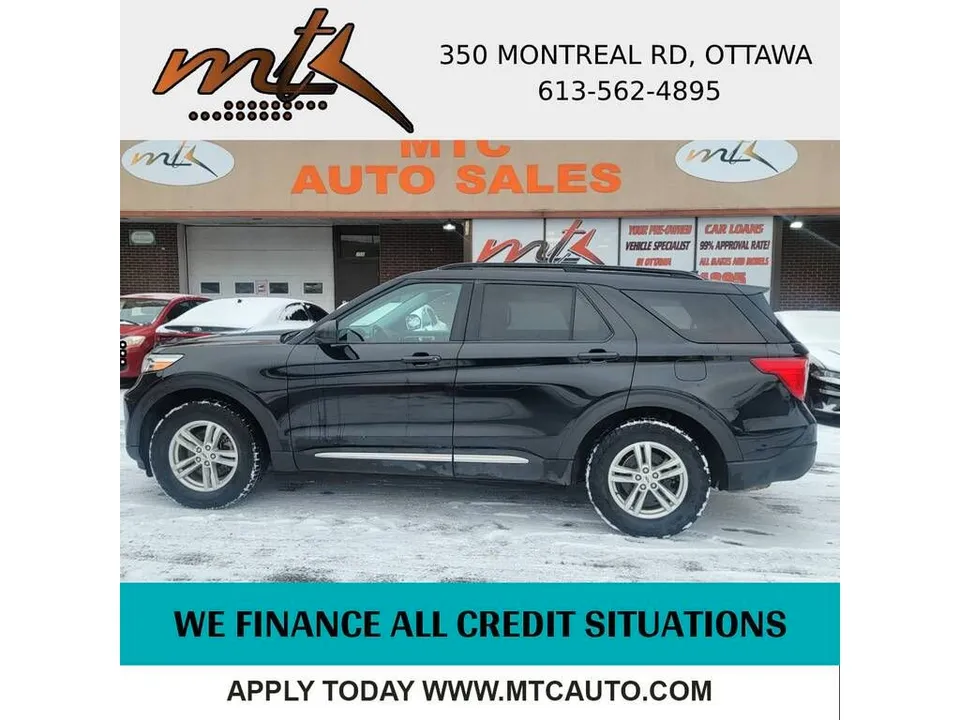 2020 Ford Explorer XLT 4WD 7 Seater, Remote Starter, Power Lift