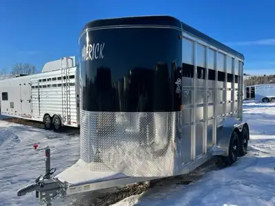 2023 Maverick Lite 2 Horse-7k 14' -7'6" tall Warm blood 7'6" tall - 46" stalls - double rear doors -...
