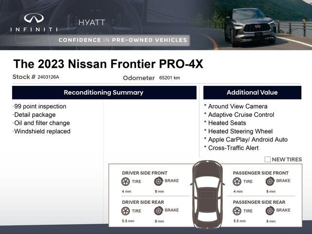 2023 Nissan Frontier PRO-4X - 360 in Cars & Trucks in Calgary - Image 2