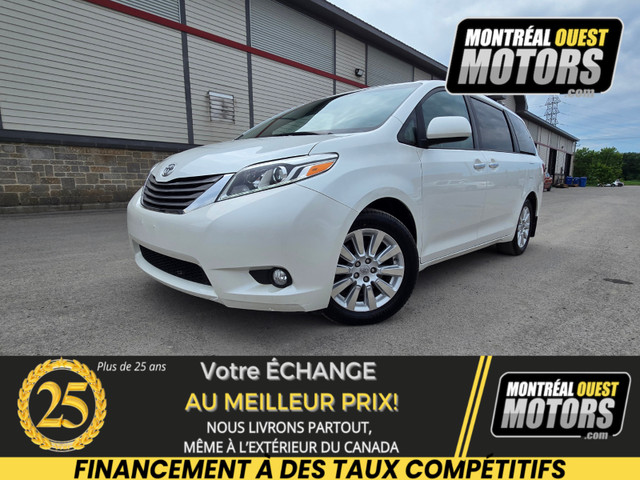 2015 Toyota Sienna XLE / AWD / Leather / Sunroof 7 passagers in Cars & Trucks in West Island - Image 3