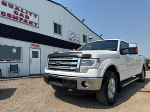2014 Ford F 150 LARIAT 3.5L ECOBOOST- FANTASTIC SERV HISTORY! WARRANTY INC, LEATHER, ROOF, NAV, HEATED/COOLED SEATS, REAR CAM