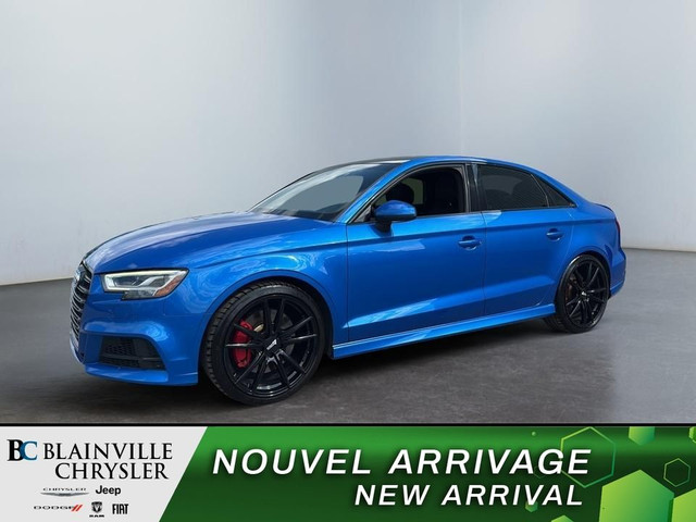 2017 Audi S3 QUATTRO NAV CUIR CHAUFFANT TOIT OUVRANT CAM RECUL in Cars & Trucks in Laval / North Shore