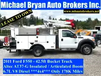 2011 FORD F550 - 42.5FT BUCKET TRUCK *4X4 DIESEL* BLOW-OUT PRICE