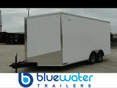 Canadian Mennonite Cargo Steel Enclosed 8.5 Wide Trailers 8.5' x 14' starting at $11,255.00 ! Models...