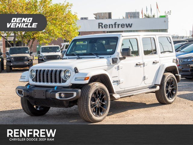 2024 Jeep Wrangler 4xe Sahara 4x4, Hybrid, Heated McKinley in Cars & Trucks in Calgary
