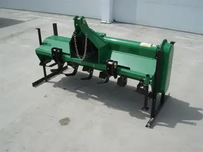 54 Inch Tillage Width, 3 Point Hitch Rotary Tiller, Slip Clutch PTO Shaft, HP Rating Up To 25 HP, Av...