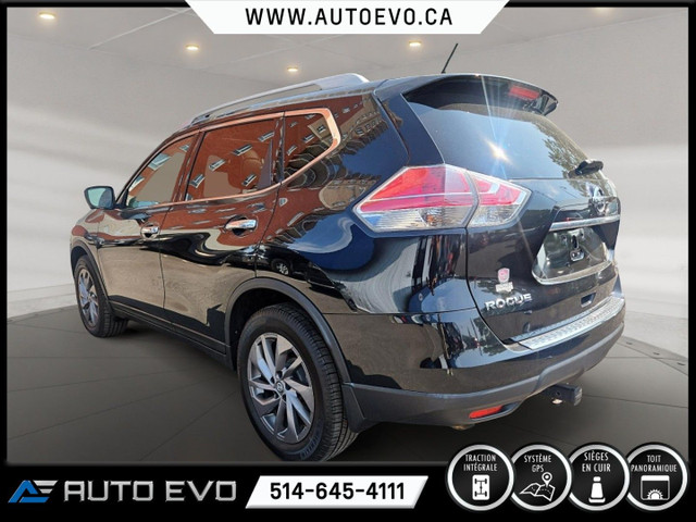 2016 Nissan Rogue SL AWD * GPS * TOIT PANO * CUIR * CAMERA * MAG in Cars & Trucks in City of Montréal - Image 4