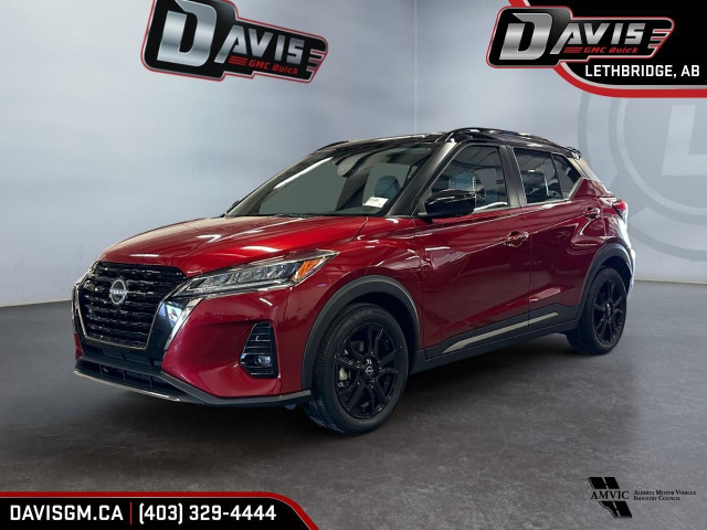 2022 Nissan Kicks SR 1.6L 4CYL | FRONT WHEEL DRIVE | CARPLAY in Cars & Trucks in Lethbridge