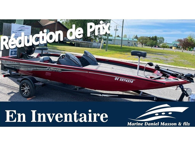  2018 Lowe Boats STINGER 198D En Inventaire dans Vedettes et bateaux à moteur  à Longueuil/Rive Sud