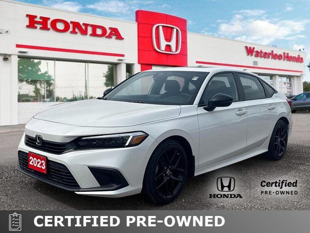 2023 Honda Civic Sedan Sport | ACCIDENT FREE | SUNROOF | CARPLAY in Cars & Trucks in Kitchener / Waterloo