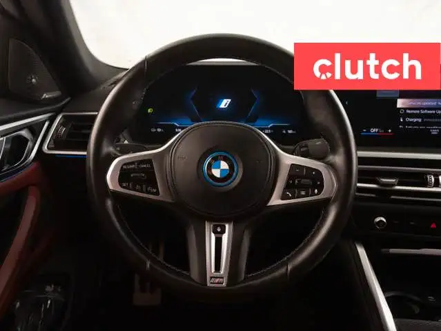 2022 BMW i4 M50 xDrive AWD w/Apple CarPlay & Android Auto, Heate in Cars & Trucks in City of Toronto - Image 22