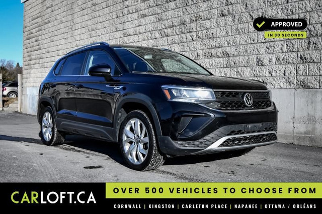 2022 Volkswagen Taos Comfortline FWD • SUNROOF • HEATED SEATS in Cars & Trucks in Cornwall