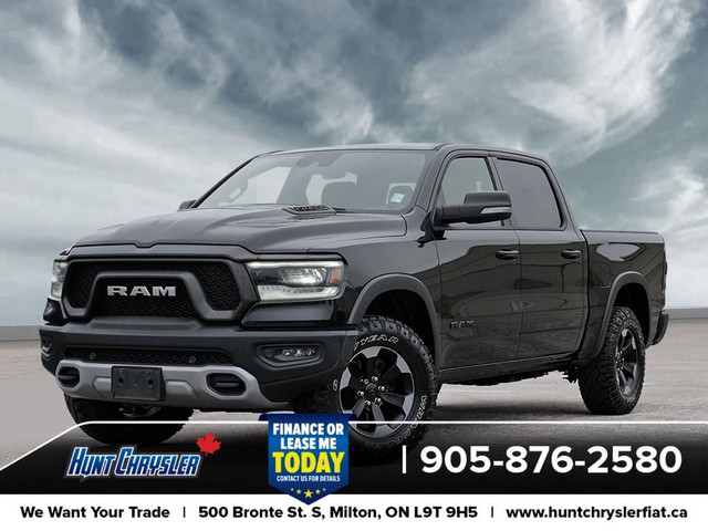 2021 RAM 1500 REBEL | 4X4 | HEMI V8 | 12 TOUCHSCREEN | HTD STS!! in Cars & Trucks in Oakville / Halton Region