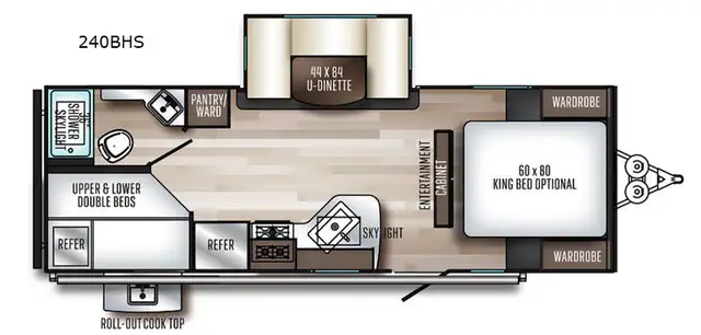 2019 Palomino SolAire Ultra Lite 240BHS in Travel Trailers & Campers in Truro - Image 18