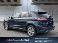 Recent Arrival! Edge Titanium, AWD, Blue Metallic, 12 Speakers, 3.36 Axle Ratio, Air Conditioning, A... (image 4)