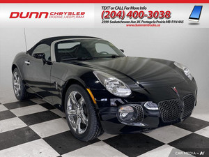 2007 Pontiac Solstice | GXP CONVERTIBLE COUPE | LEATHER |