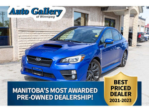 2016 Subaru WRX SPORT PACKAGE AWD | 6 SPEED | HTD SEATS | SUNROOF!