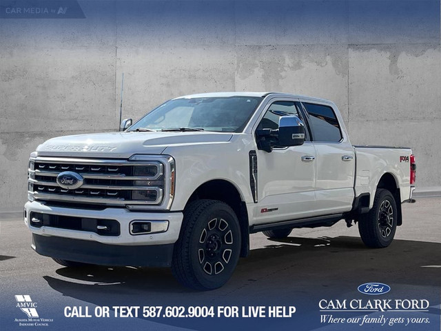 2024 Ford F-350 Platinum MOONROOF* FX4 PKG* LEATHER* CARPLAY in Cars & Trucks in Banff / Canmore