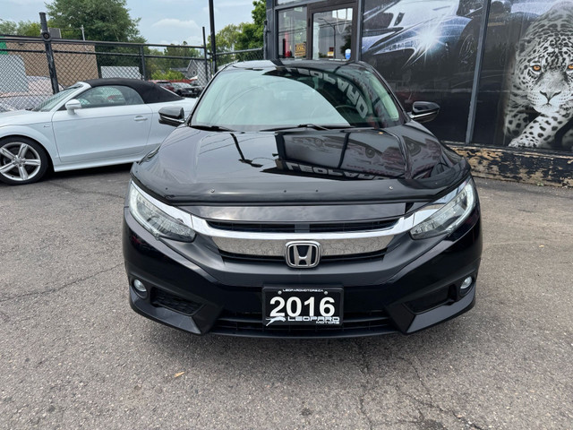 2016 Honda Civic Touring, Sunroof, Navi, 2Cameras, Leather, Allo in Cars & Trucks in Mississauga / Peel Region - Image 2