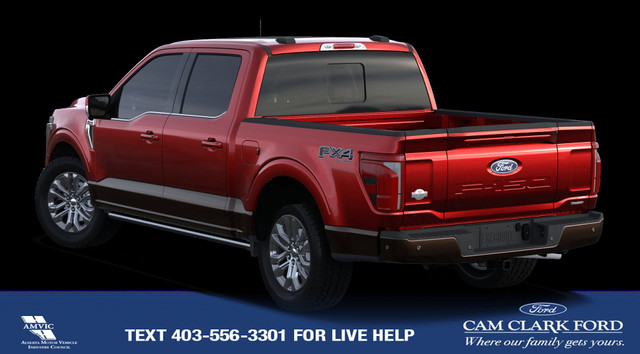 2024 Ford F-150 King Ranch DARKENED BRONZE ACCENTS * BLUECRUI... in Cars & Trucks in Red Deer - Image 2