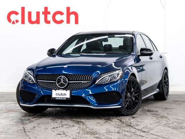 2017 Mercedes-Benz C-Class AMG C 43 AWD w/ Front Heated Seats, R in Cars & Trucks in Bedford