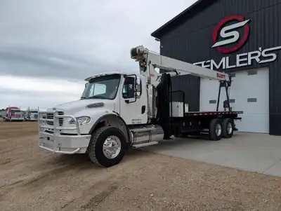 2020 Freightliner BUSINESS CLASS M2 106 with Elliot 1870F 18 ton stiff boom Like new UNIT!!! KMS: 33...