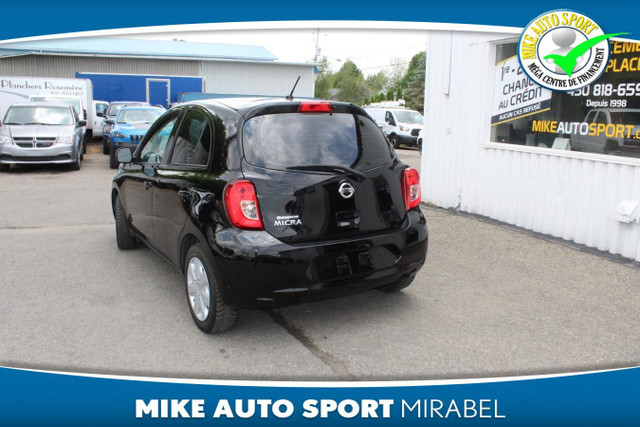Nissan Micra S à hayon 4 portes BA 2017 à vendre in Cars & Trucks in Laval / North Shore - Image 3