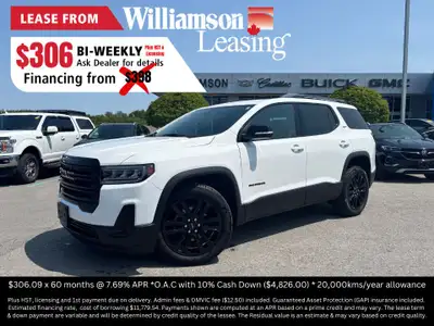 Recent Arrival! Odometer is 43093 kilometers below market average!2023 Summit White GMC Acadia SLTAW...