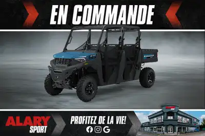 Ce CÔTE À CÔTE POLARIS RANGER CREW SP 570 PREMIUM 2025 est disponible DÈS MAINTENANT! Contactez-nous...