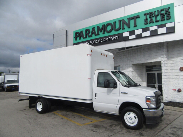 2023 Ford E-450 16FT HIGH BOX CUBE VAN WITH ROLLOUT RAMP in Cars & Trucks in Oakville / Halton Region