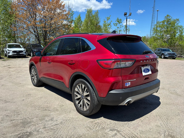 2020 Ford Escape Titanium Hybrid Fuel Savings Meet Luxury Featur in Cars & Trucks in North Bay - Image 3