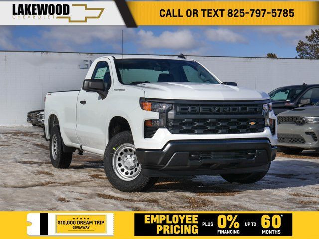 2025 Chevrolet Silverado 1500 Work Truck in Cars & Trucks in Edmonton