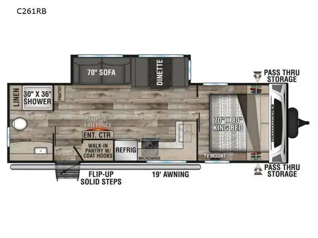 2022 KZ Connect C261RB in Travel Trailers & Campers in Truro - Image 27