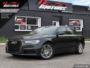 2016 Audi A6 4dr Sdn quattro 2.0T Progressiv |LOADED | SUNROOF | NAV | CERTIFIED