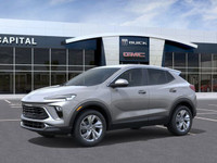 This 2025 Buick Encore GX in Moonstone Grey Metallic is equipped with AWD and Turbocharged 1.3/ engi... (image 2)