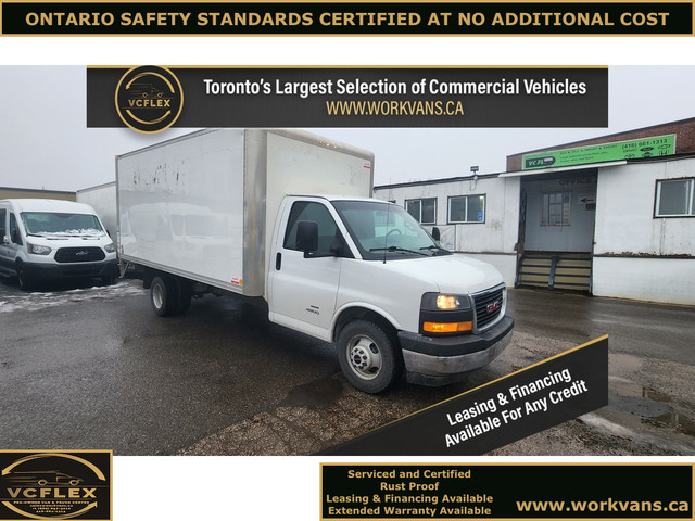 2016 GMC Savana G3500 - 16Ft Box - 6.0L V8 Gasoline + Ramp in Cars & Trucks in City of Toronto