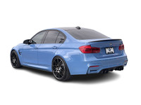 2018 BMW M3 Base 3.0L I6 4D Sedan RWD 7-Speed Automatic Marina Blue 2 Bag Hooks, Active Blind Spot D... (image 6)