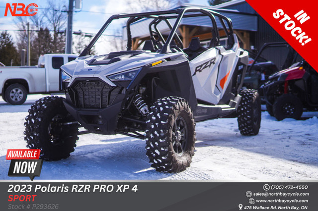 2023 Polaris Industries RZR Pro XP 4 Sport Ghost Gray in ATVs in North Bay