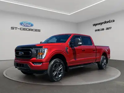 SUPERBE 2023 FORD F 150 XLT SPORT 302 A CREW 6 1/2 4X4 TOUT EQUIPÉ MAGS 20 GROS MIRROIRS MARCHE PIED...