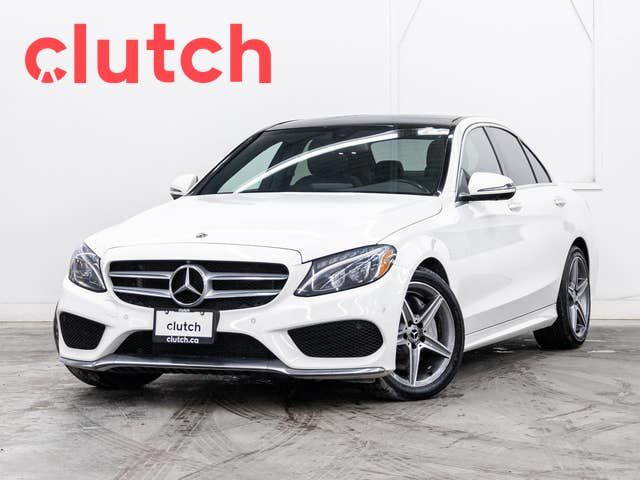 2018 Mercedes-Benz C-Class C 300 AWD w/ Heated Front Seats, Blue in Cars & Trucks in Ottawa