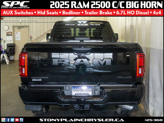 2025 RAM 2500 Big Horn 4x4 Crew Cab 6'4 in Cars & Trucks in St. Albert - Image 2