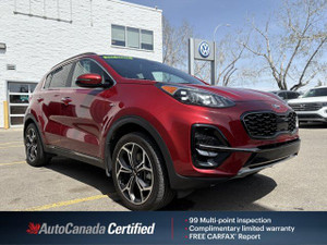 2021 Kia Sportage SX | Clean Carfax | One Owner | Low KMs!