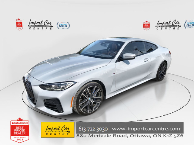 2024 BMW M440 i xDrive 382HP, HUDS, HK, 360 CAMERA, PDC, SERI... in Cars & Trucks in Ottawa