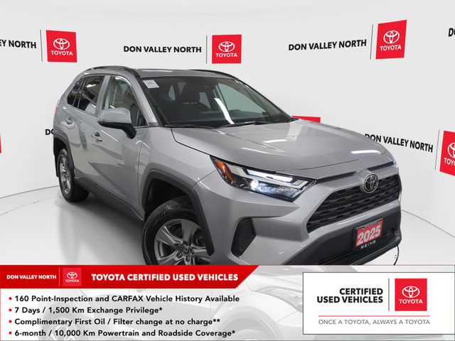 2025 Toyota RAV4 XLE CERTIFIED | ACCIDENT FREE | CAPLAY in Cars & Trucks in City of Toronto